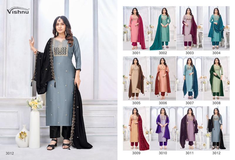 Vishnu Jamaina catalog unstitched heavy salwar kameez in jaipur wholesale