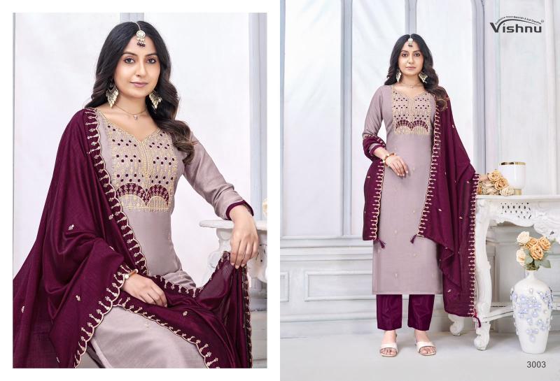 Vishnu Jamaina catalog unstitched heavy salwar kameez in jaipur wholesale