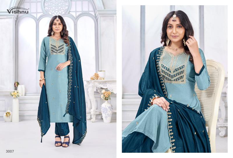 Vishnu Jamaina catalog unstitched heavy salwar kameez in jaipur wholesale