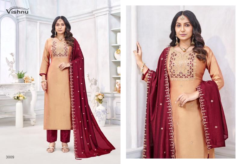 Vishnu Jamaina catalog unstitched heavy salwar kameez in jaipur wholesale