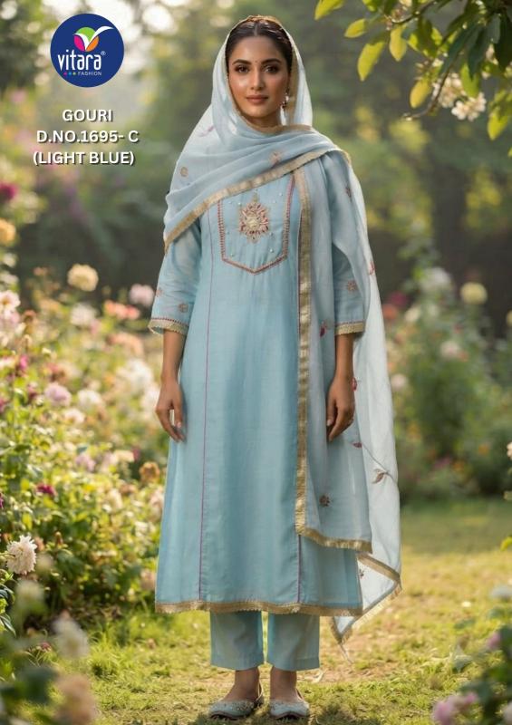 Vitara Gouri catalog buy kurti in wholesale