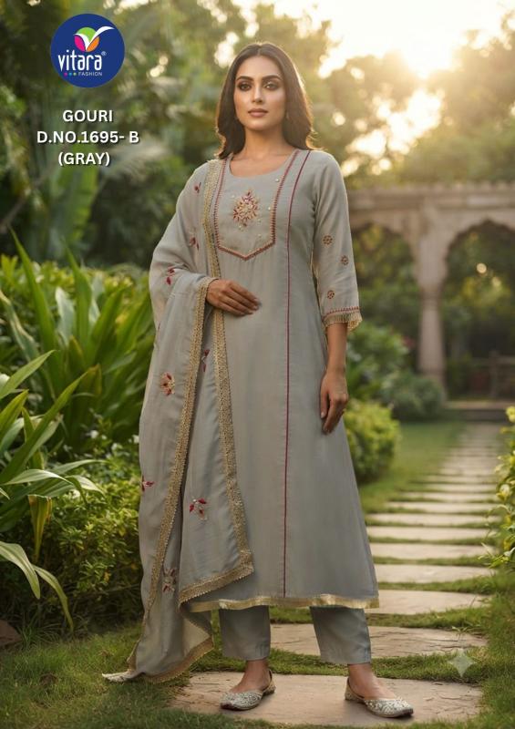 Vitara Gouri catalog buy kurti in wholesale