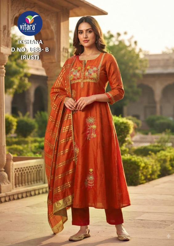 Vitara Iksana catalog selfie kurti wholesaler in surat