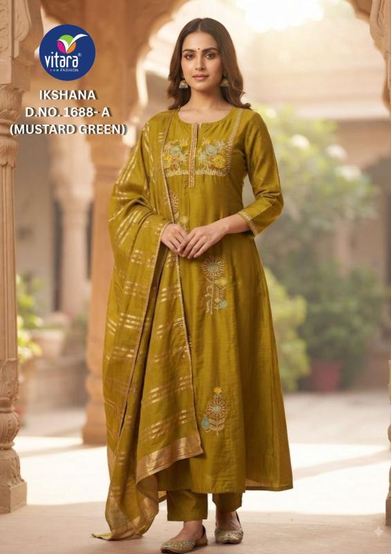 Vitara Iksana catalog selfie kurti wholesaler in surat