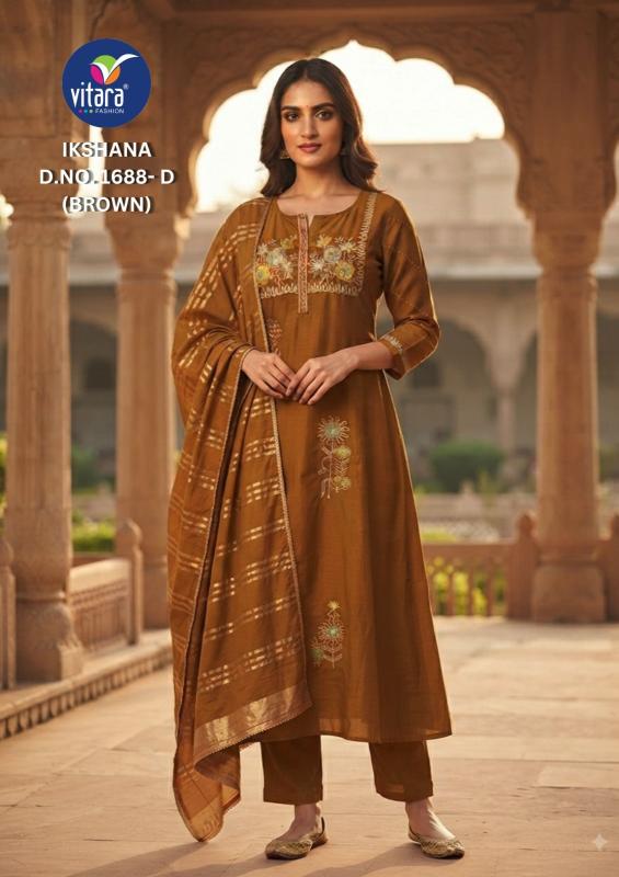 Vitara Iksana catalog selfie kurti wholesaler in surat