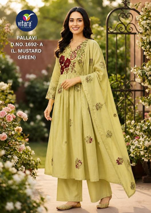 Vitara Pallavi catalog kurti wholesale price in kolkata