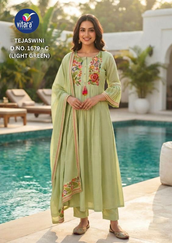 Vitara Tejaswini catalog chandni chowk kurtis wholesaler
