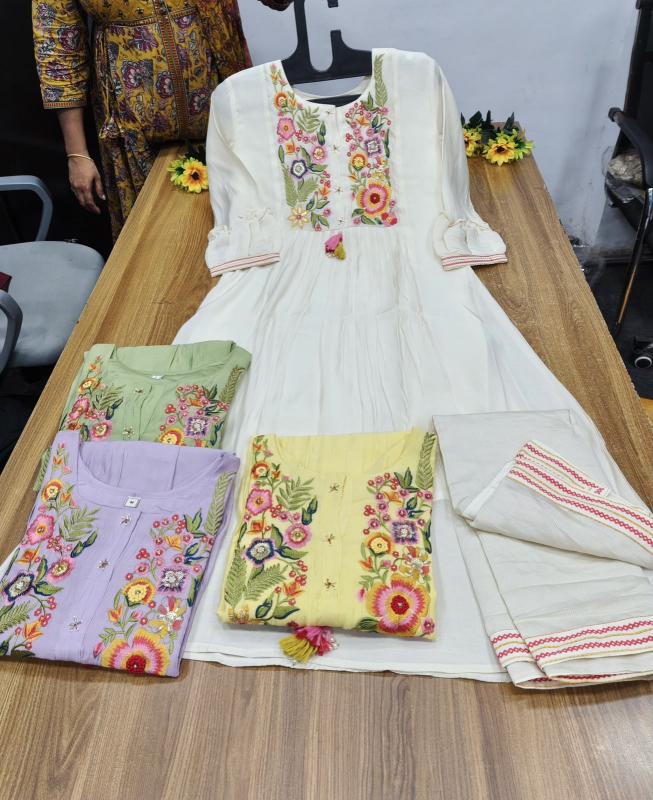 Vitara Tejaswini catalog chandni chowk kurtis wholesaler