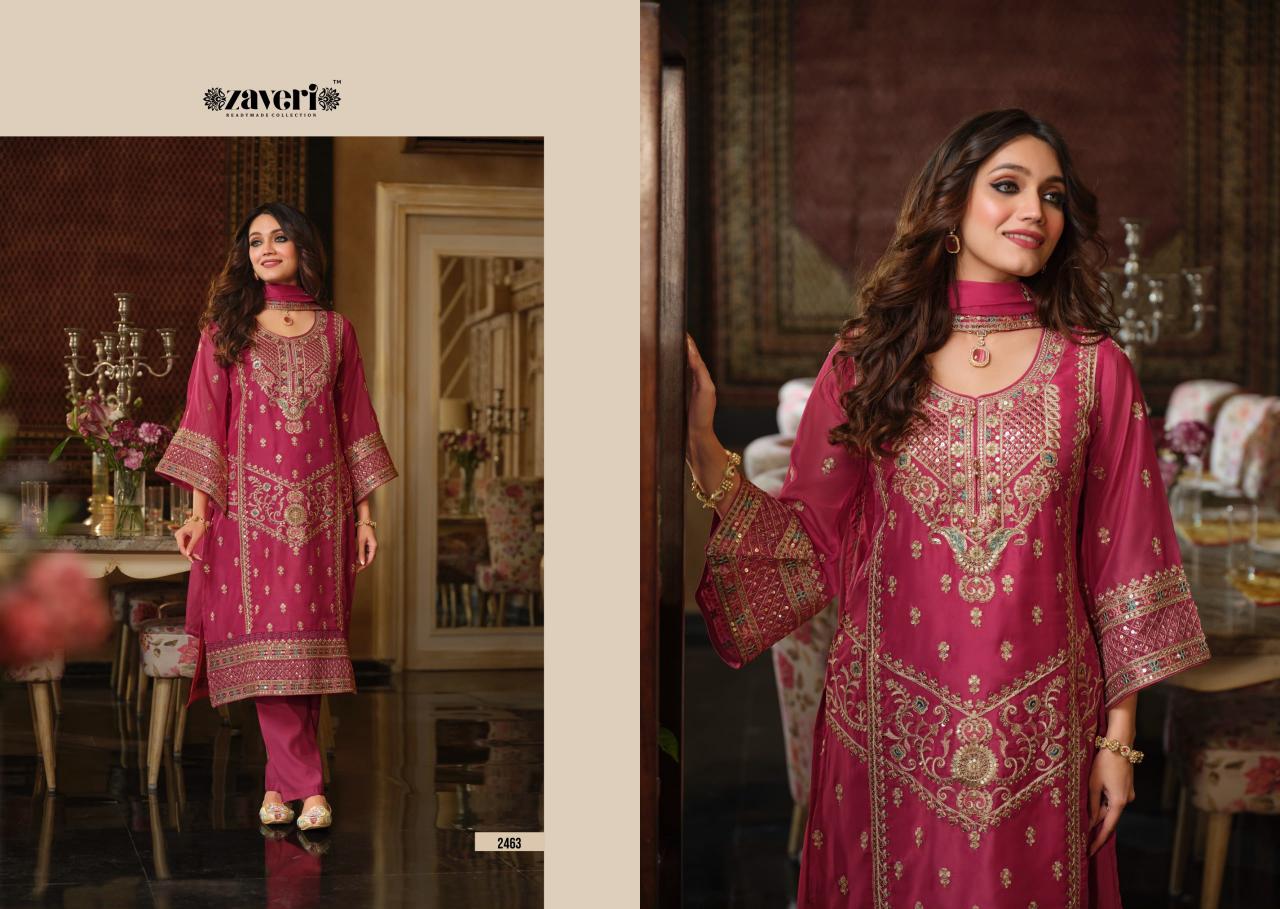 Zaveri Dastur vol 2 catalog ready made salwar kameez wholesale in kolkata