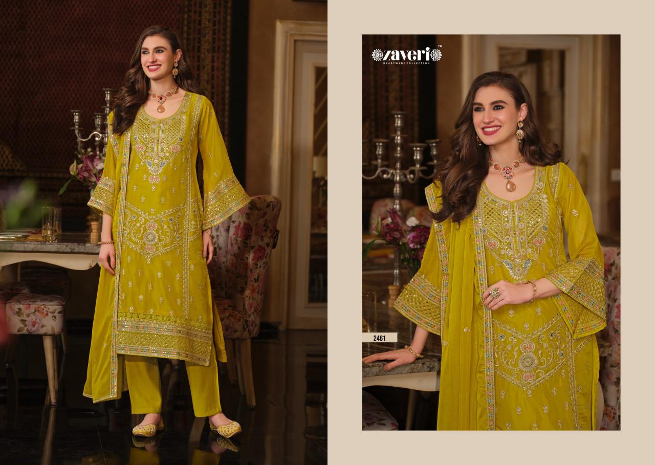 Zaveri Dastur vol 2 catalog ready made salwar kameez wholesale in kolkata