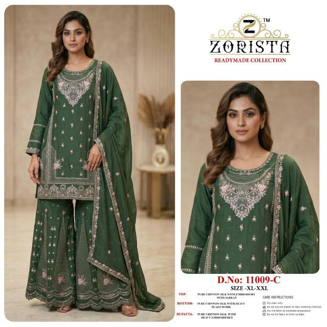 Zorista 11009 catalog pakistani suits wholesale in delhi