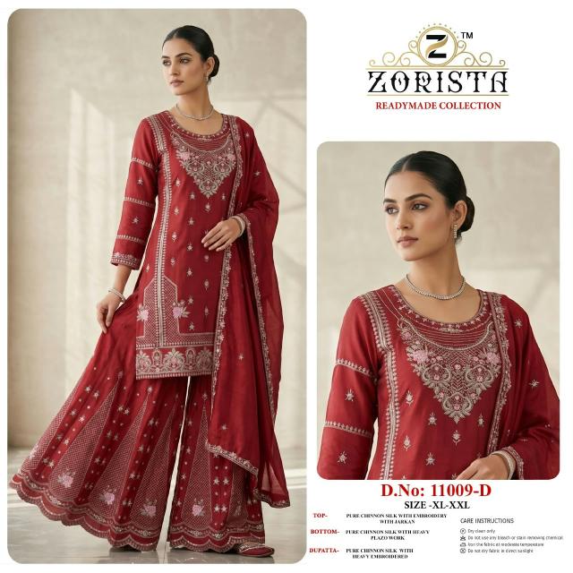 Zorista 11009 catalog pakistani suits wholesale in delhi