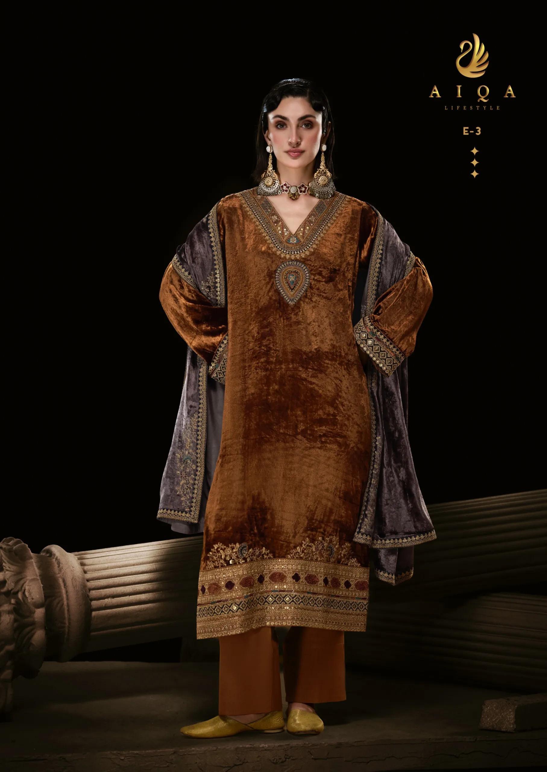 Aiqa The Royal Chapter catalog surat salwar kameez wholesalers online
