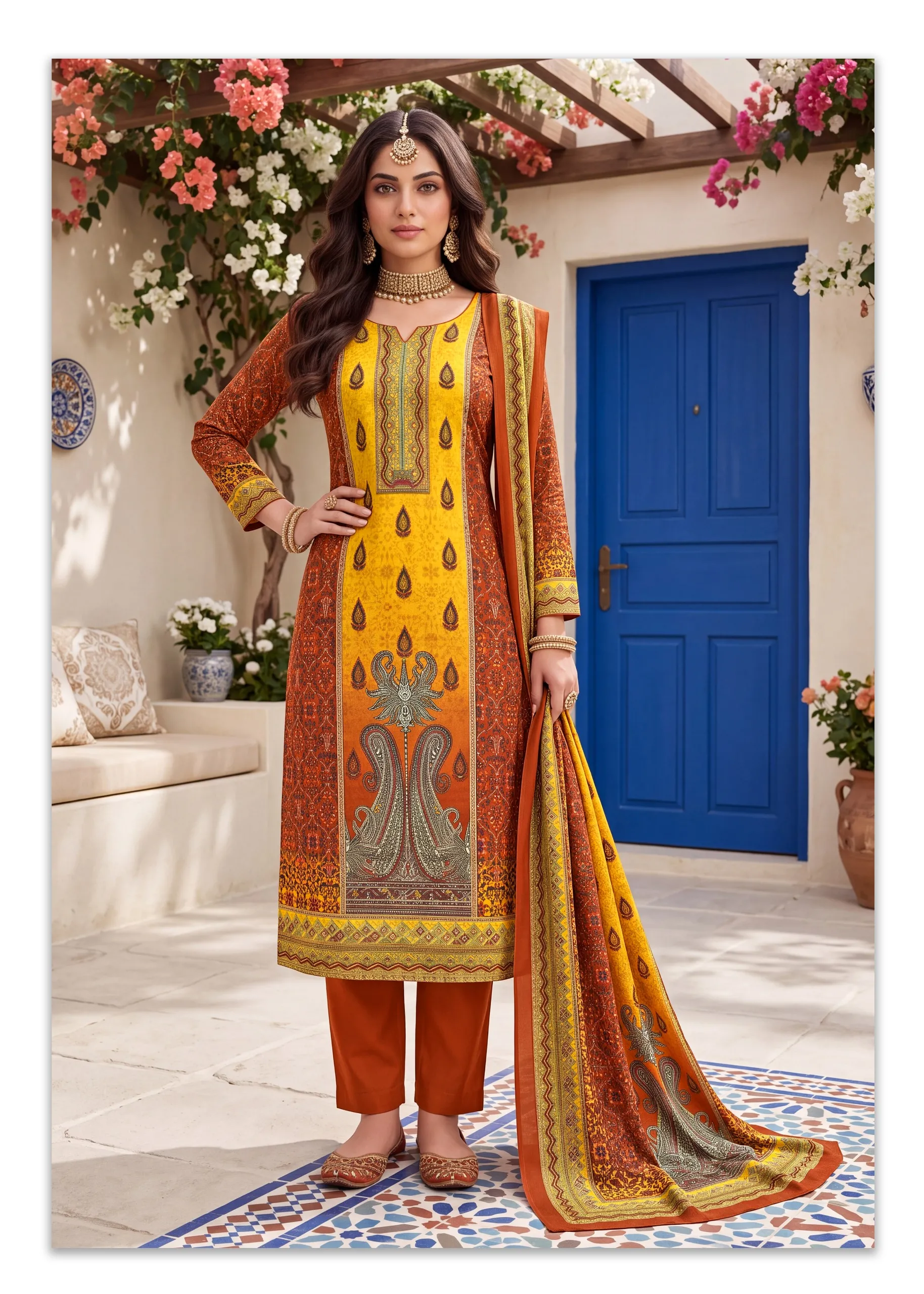 Alok Sada Bahaar catalog wholesale synthetic dress materials manufacturers
