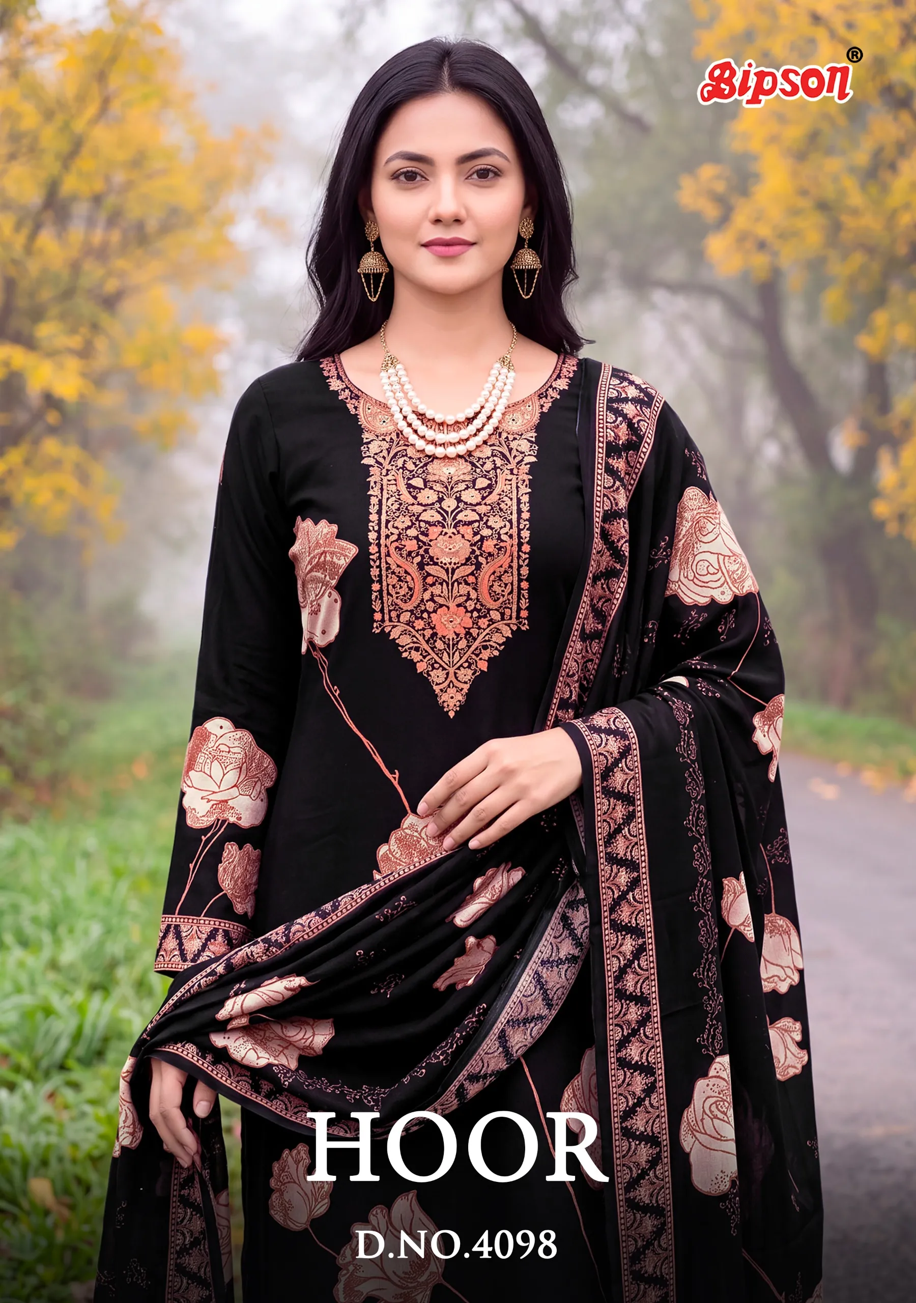 Bipson Hoor 4098 catalog wholesale salwar kameez online in india