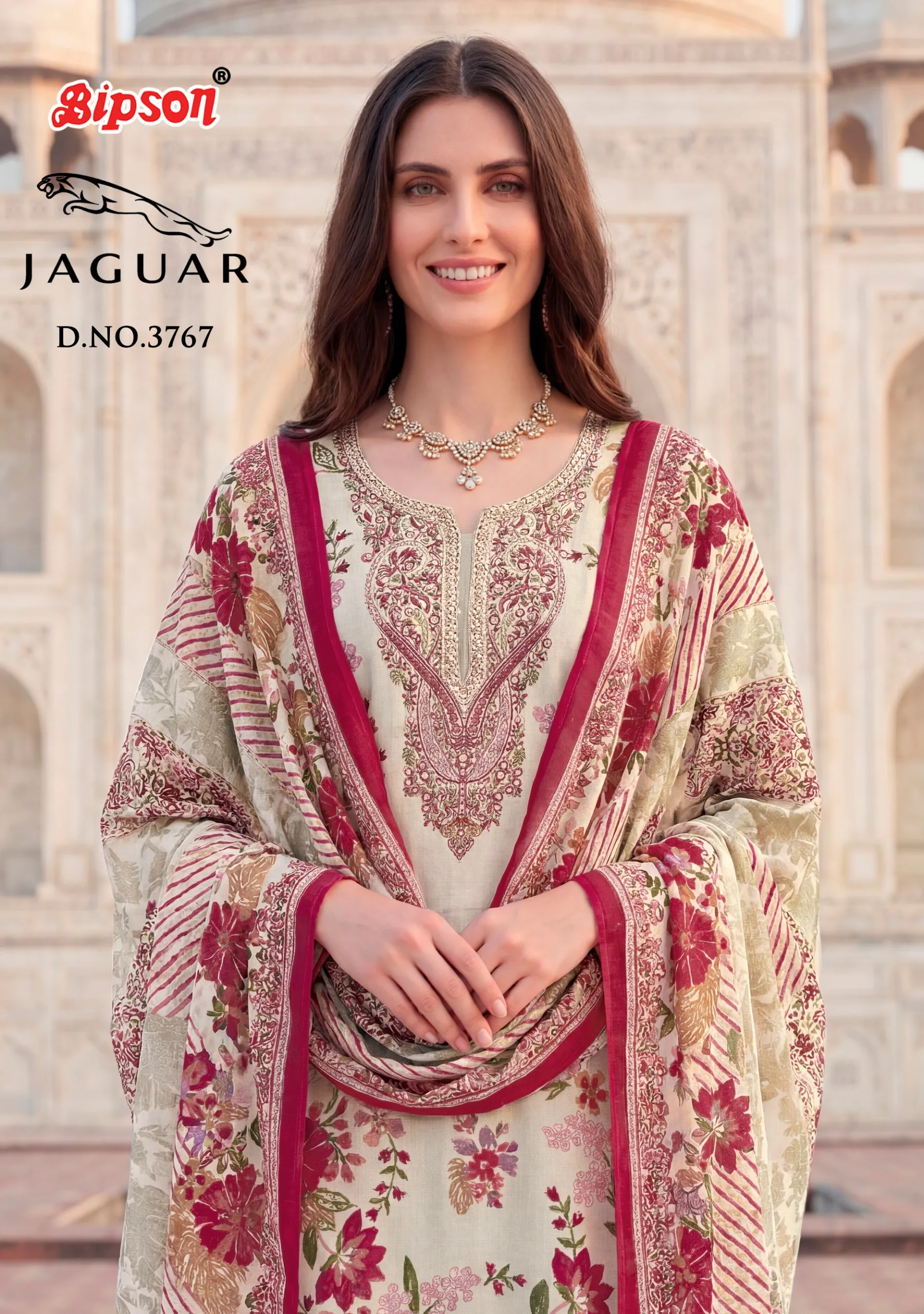 Bipson Jaguar 3767 catalog wholesale salwar kameez silky by alisa