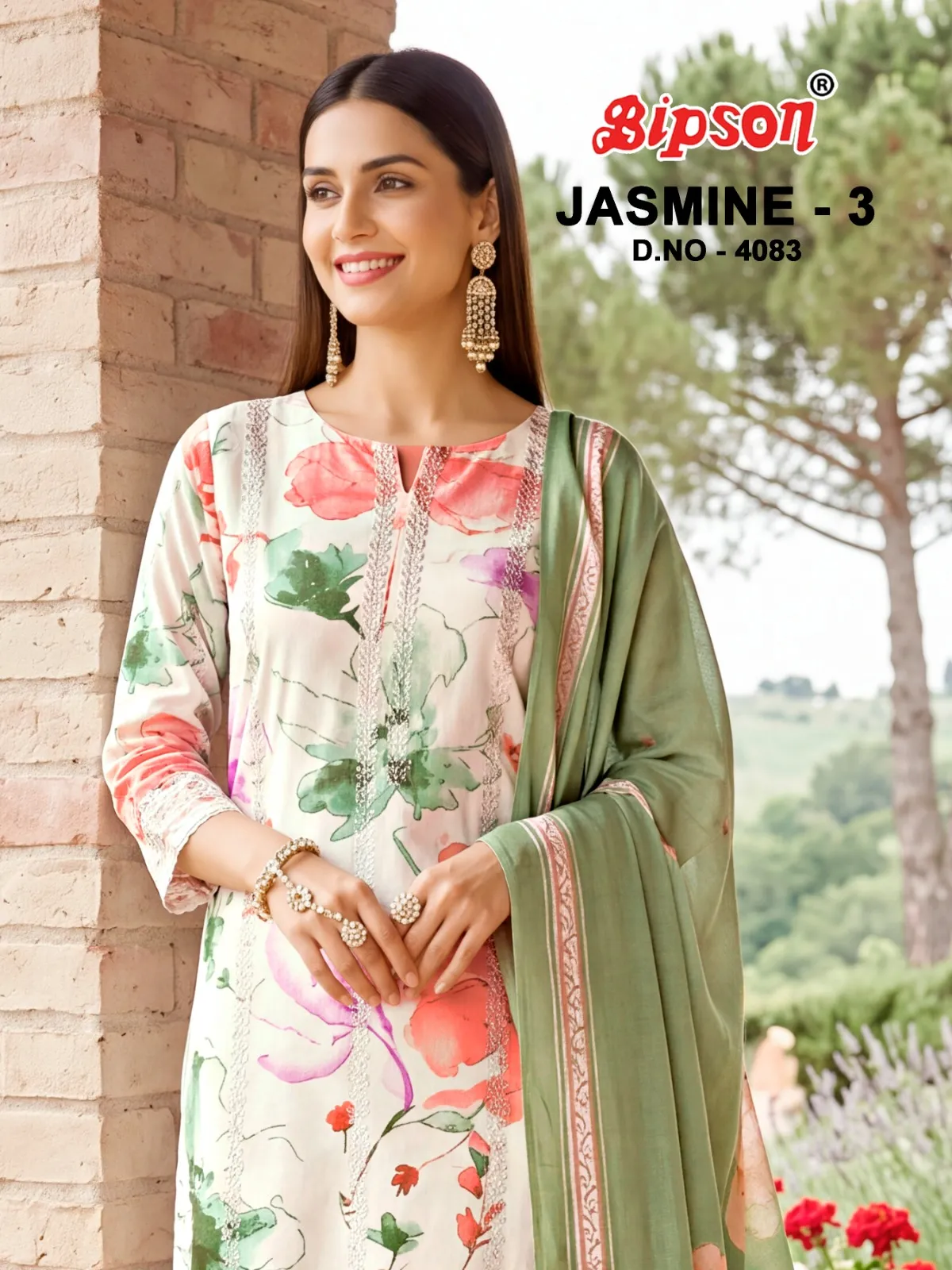 Bipson Jasmine vol 3 4083 catalog best wholesale salwar kameez