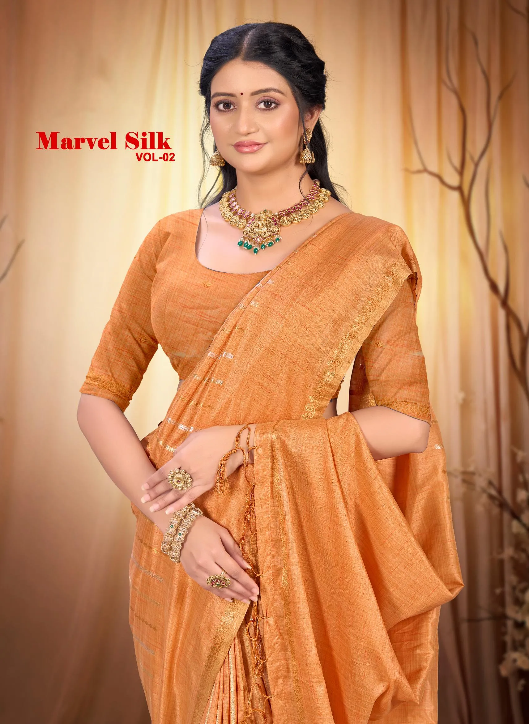 Bunawat - Marvel Silk 02 Sangam Prints Assam Silk Woven Work Traditional Saree