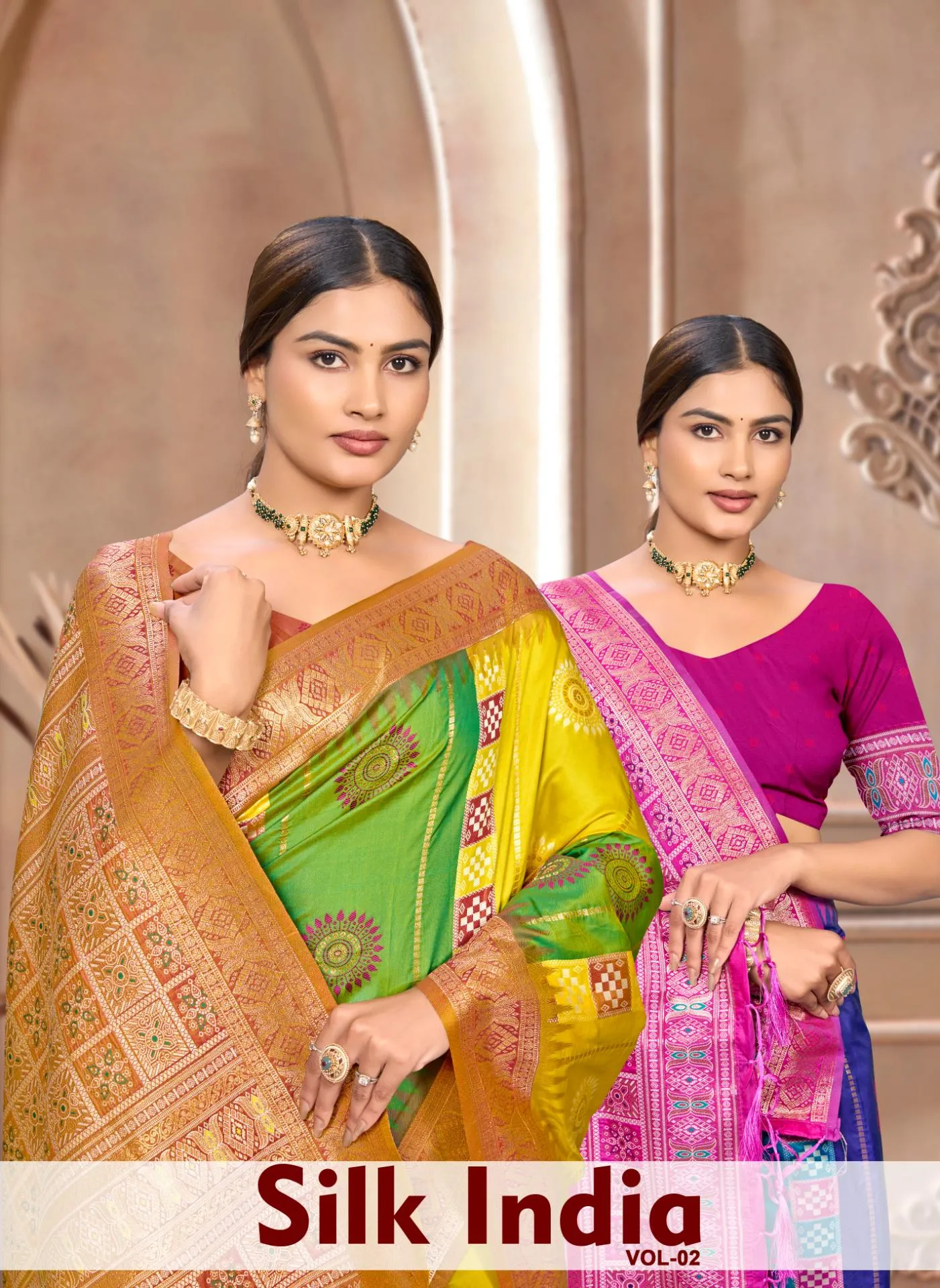 Bunawat - SILK INDIA 02 Sangam Prints Soft Silk Woven Work Traditional Saree