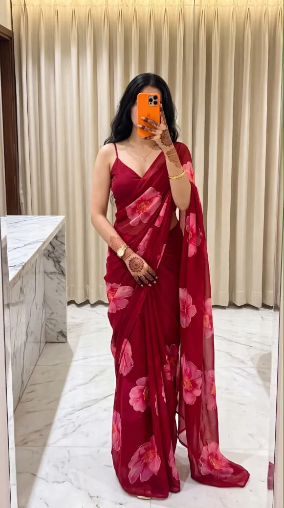 Dazira chiffon vol 4 catalog chiffon saree wholesale rate