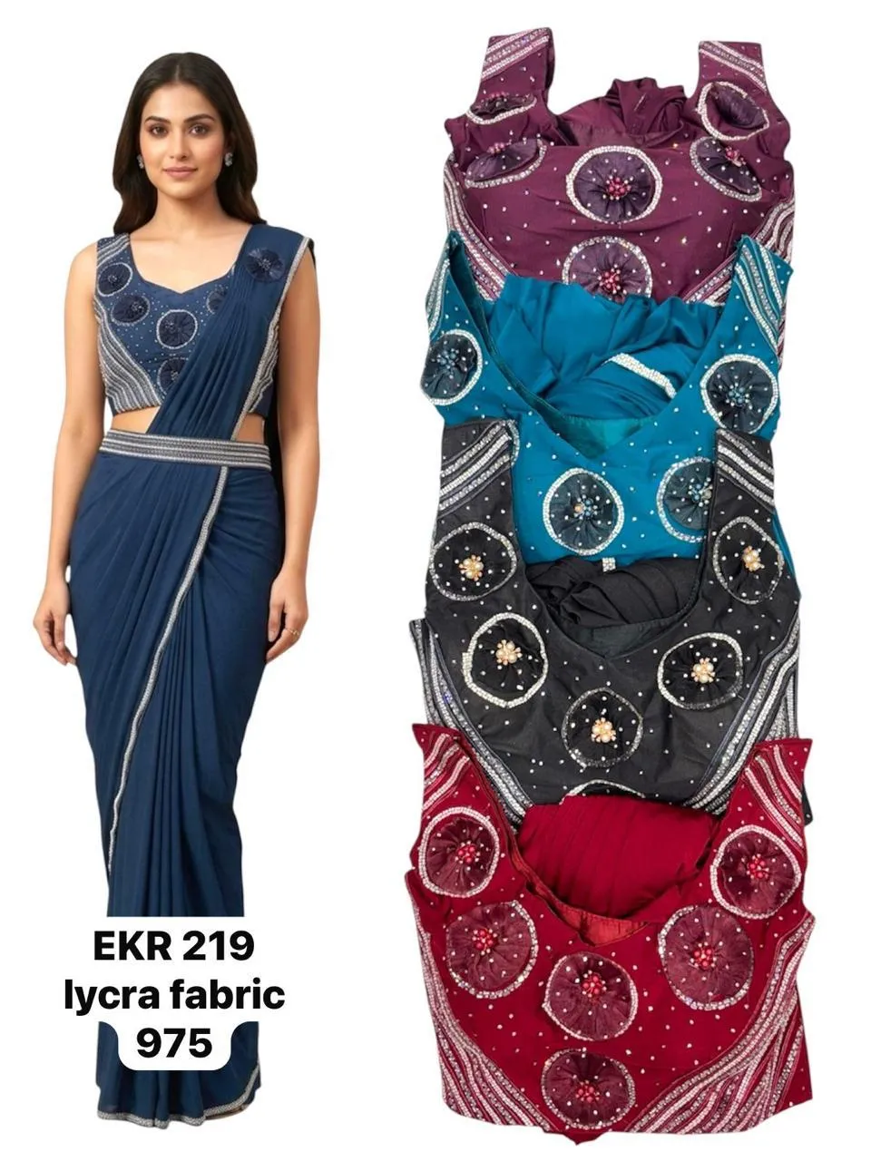 Dazira EKR 219 catalog silk sarees wholesalers