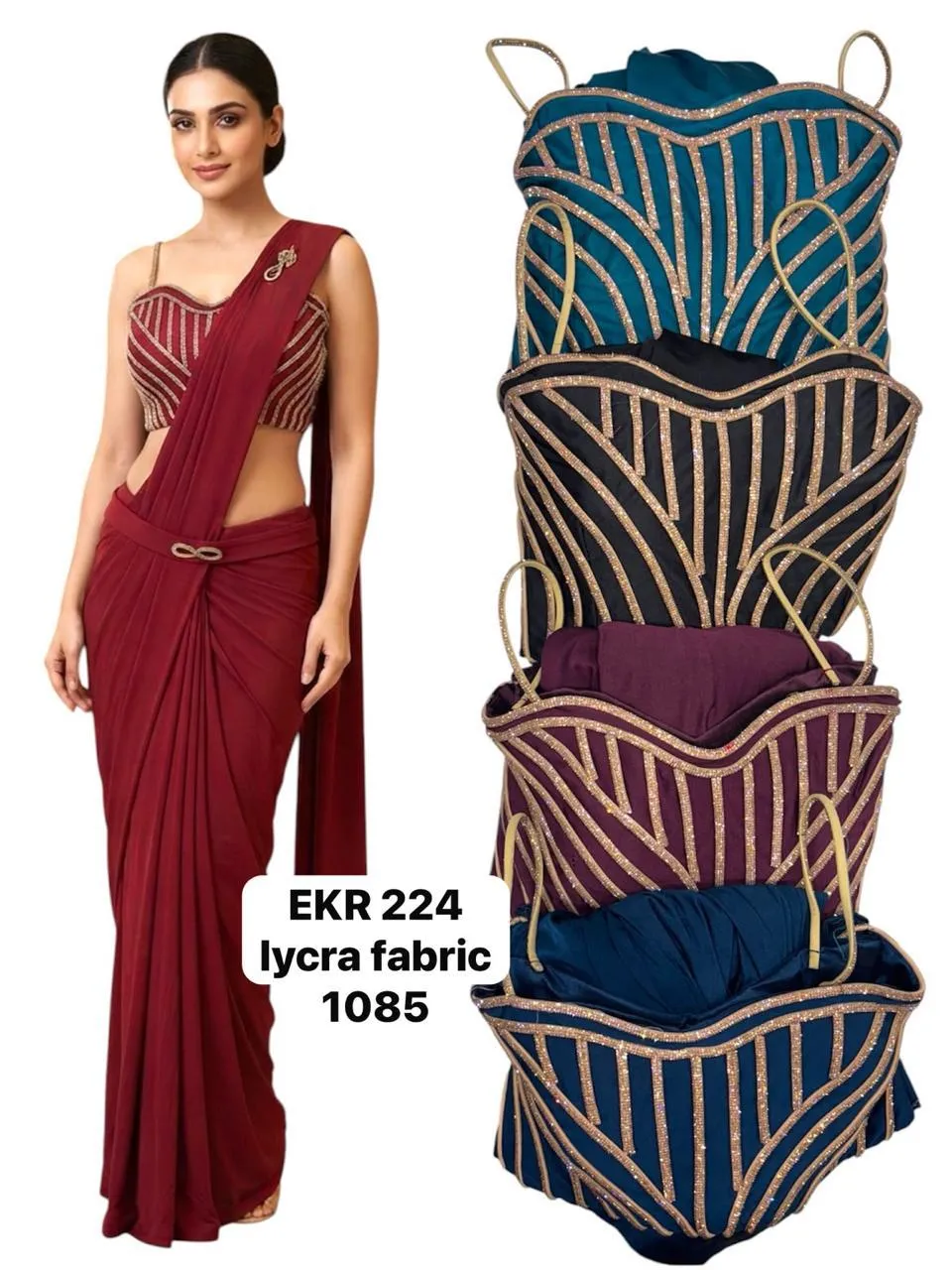 Dazira EKR 224 catalog wholesale market in hyderabad for sarees