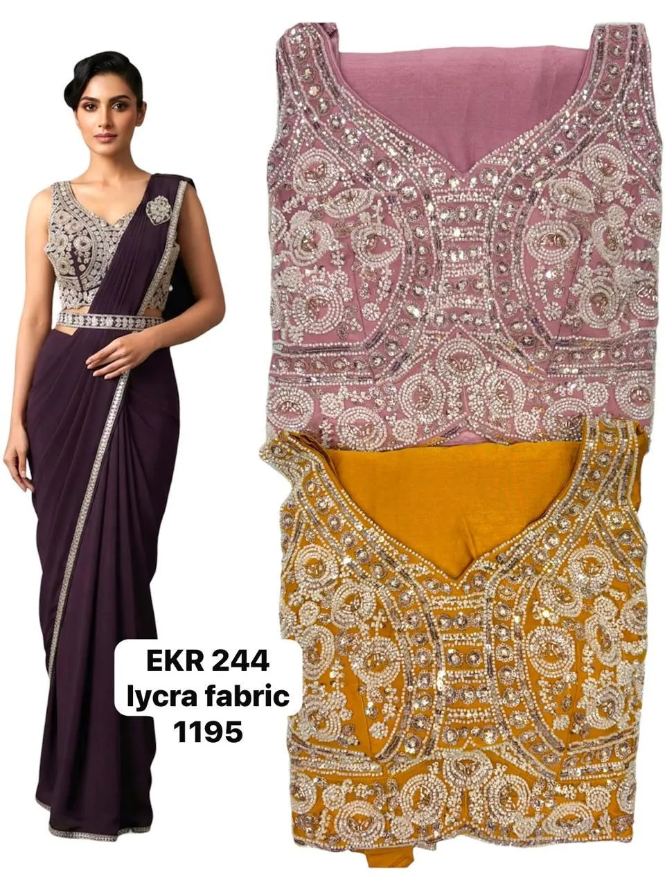 Dazira EKR 244 catalog wholesale designer saree