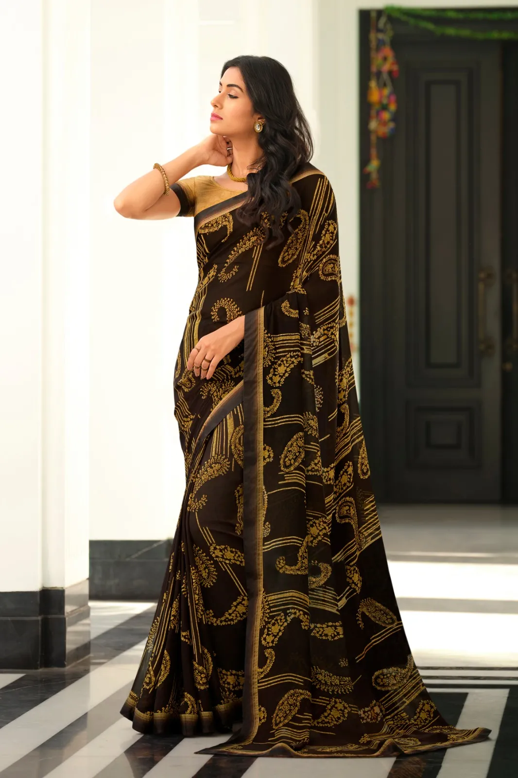Dazira GC vol 60 catalog plain saree wholesale