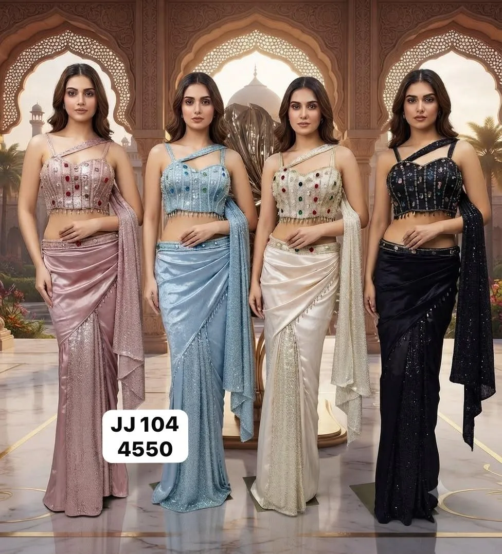 Dazira JJ 104 Catalog ready to wear saree wholesale