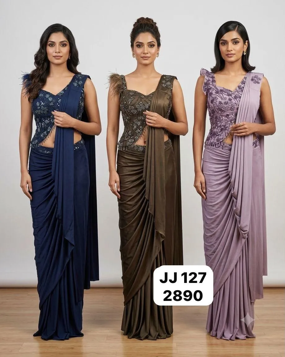 Dazira JJ 127 catalog saree fall wholesale market