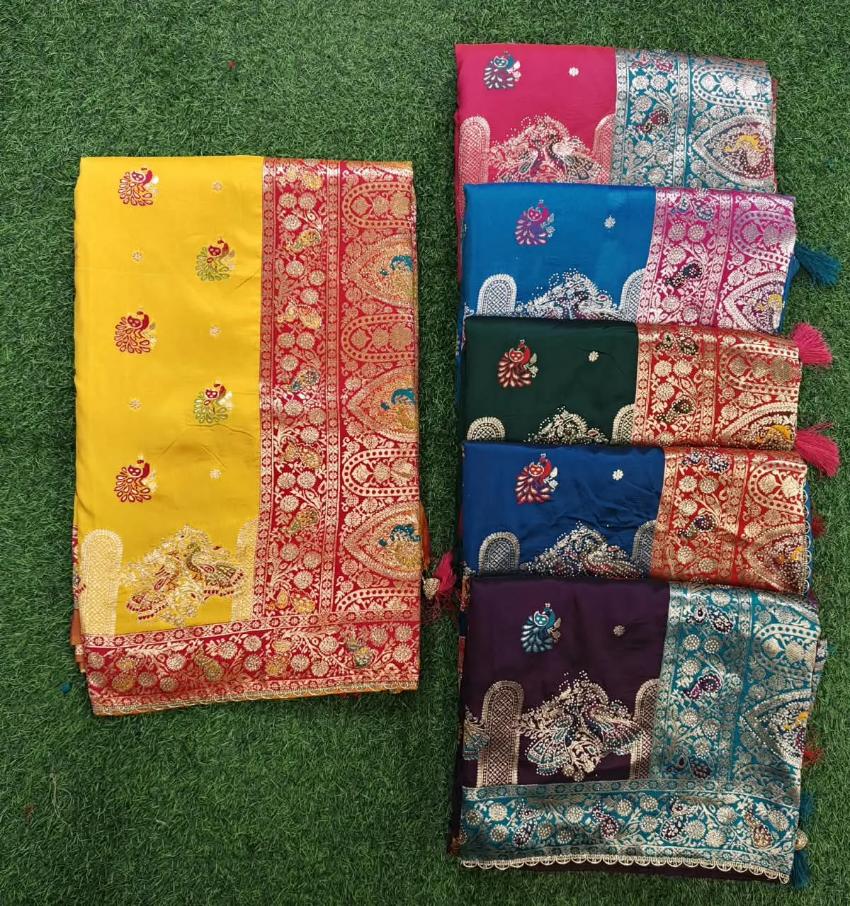 Dazira Magnum Silk Swaroski vol 7 catalog kanchipuram saree wholesale dealers