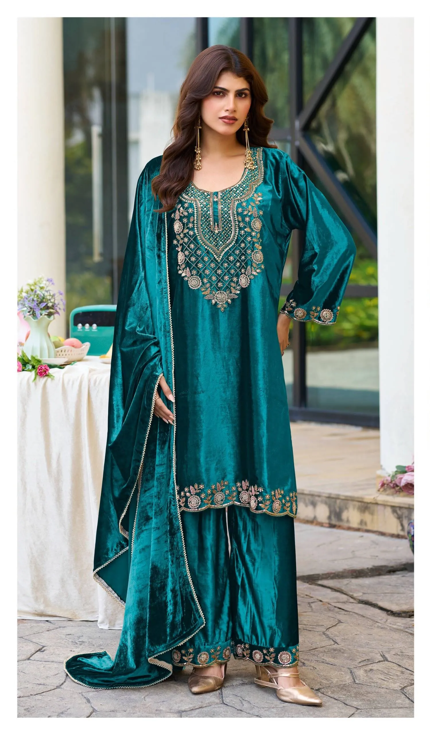 Deepsy 3599 catalog designer pakistani suits wholesale