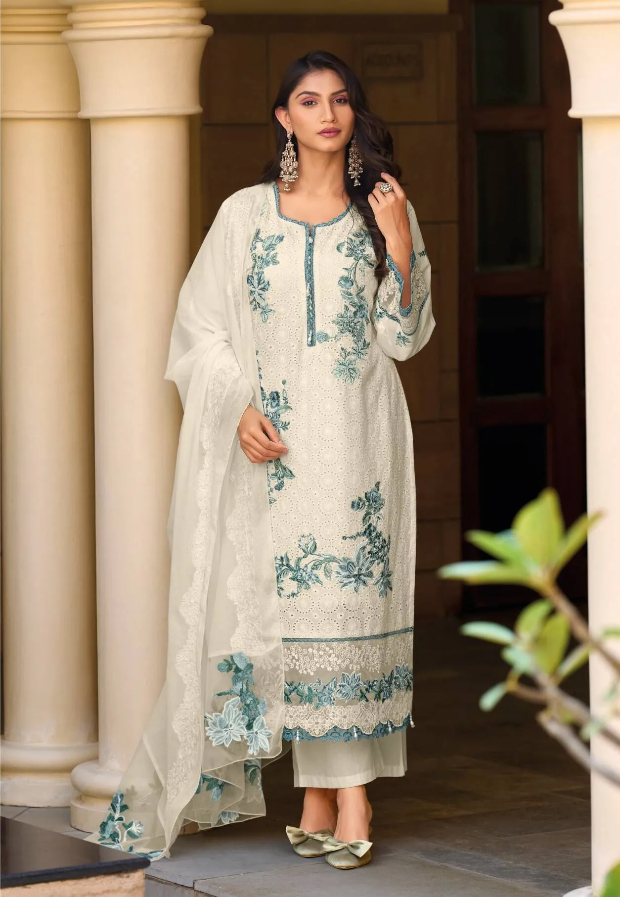 Deepsy Elaf Premium vol 12 D 1201 catalog wholesale pakistani suits delhi