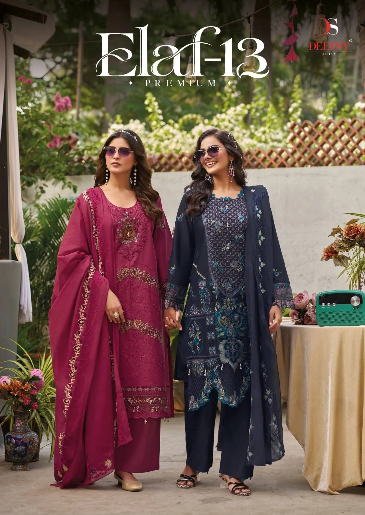 Deepsy Elaf Premium vol 13 catalog wholesale pakistani suits in hyderabad