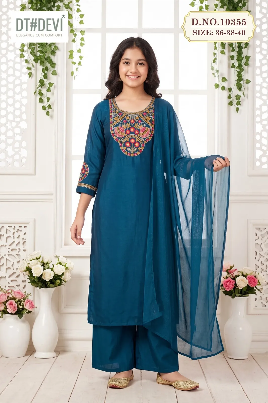 Dt Devi Coral vol 1 10355 catalog Kids Garments Wholesale Market