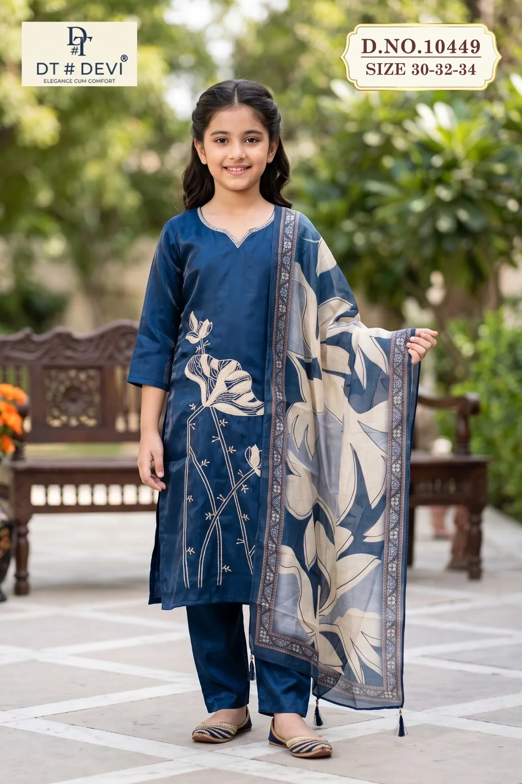 DT Devi Nisha 10449 catalog Kids Wear Wholesale Supplier India