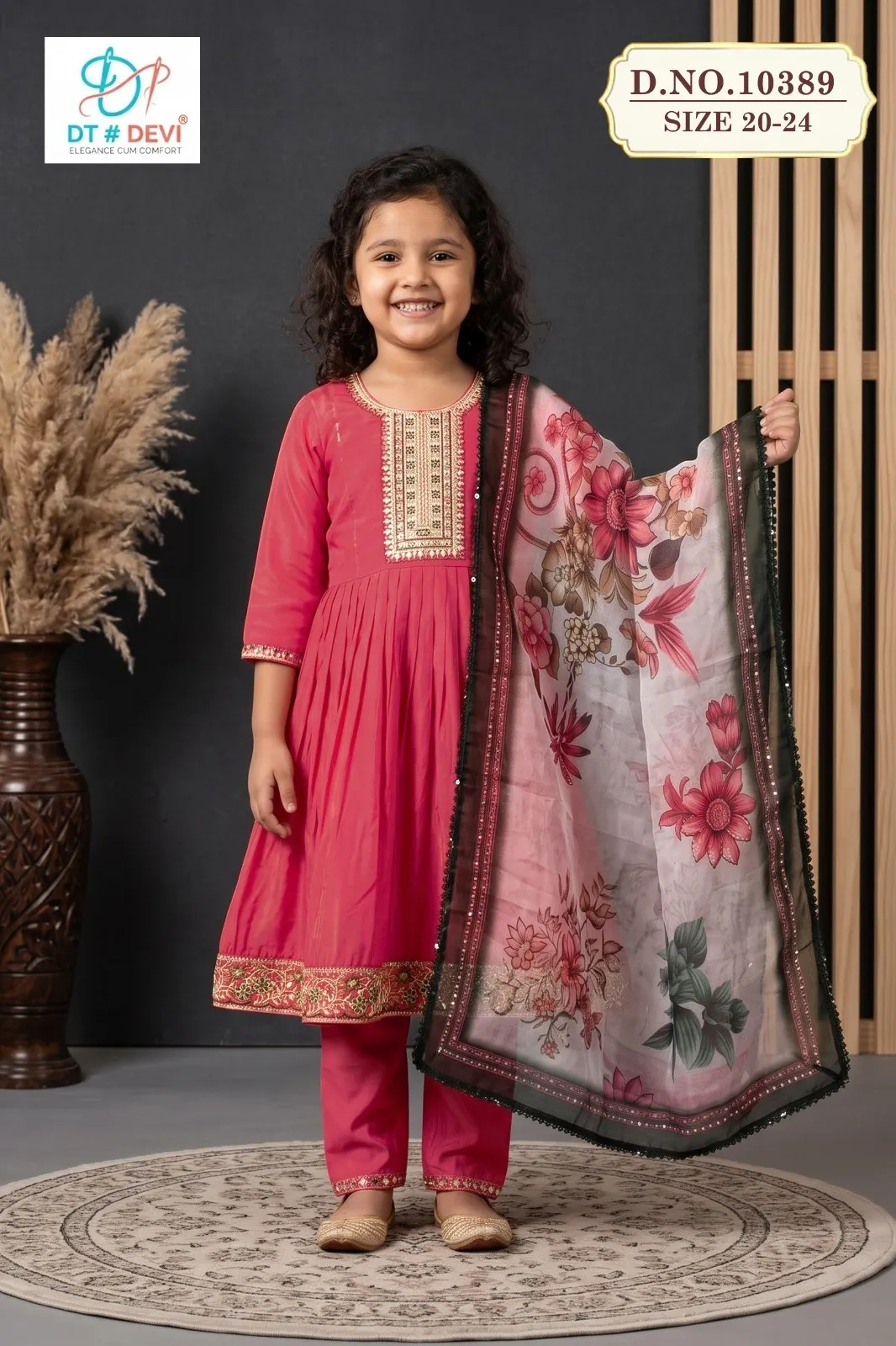 Dt Devi Rincy 10389 catalog Kids Clothing Bulk Order