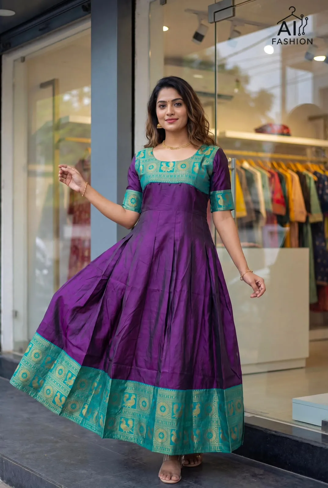 Felocirt Kalyani catalog gown type kurti wholesale