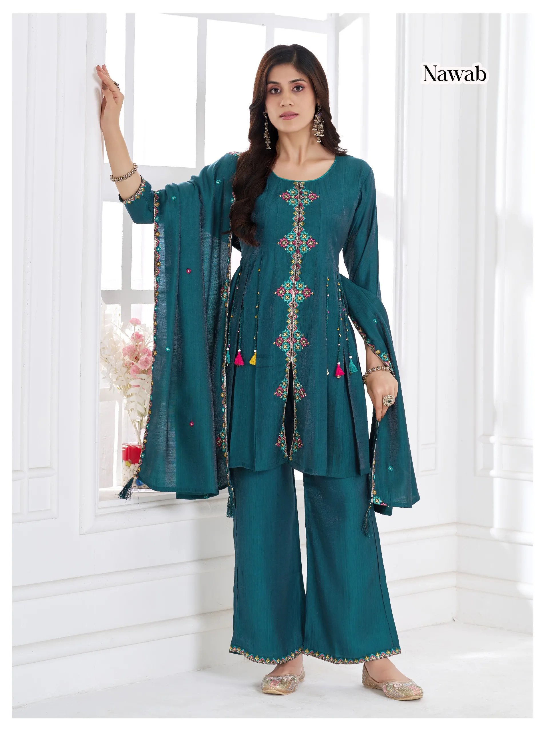 Felocity Nawab catalog selfies kurtis in wholesale rate