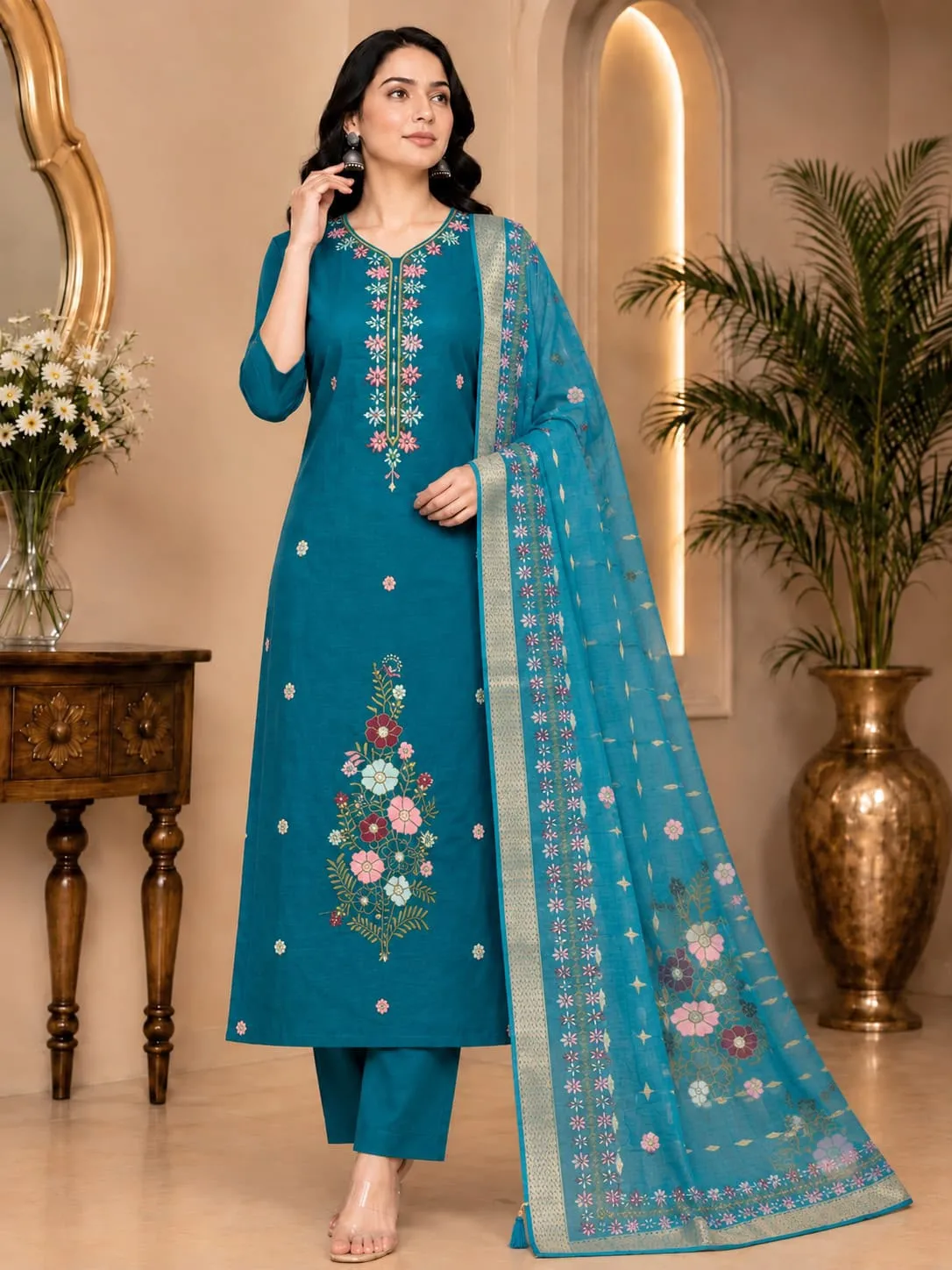 Felocity Roman silk vol 48 catalog shagun kurtis online wholesaler