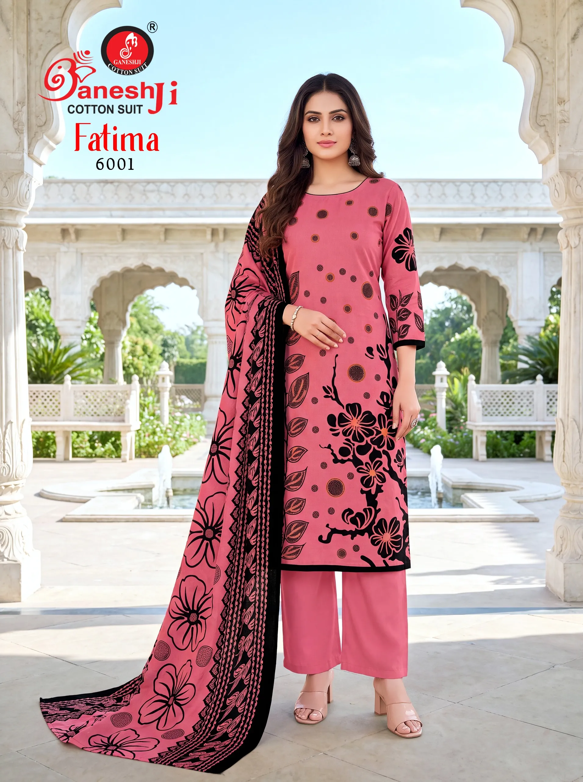 Ganeshji Fatima Vol 6 – Dress Material Wholesale Catalog