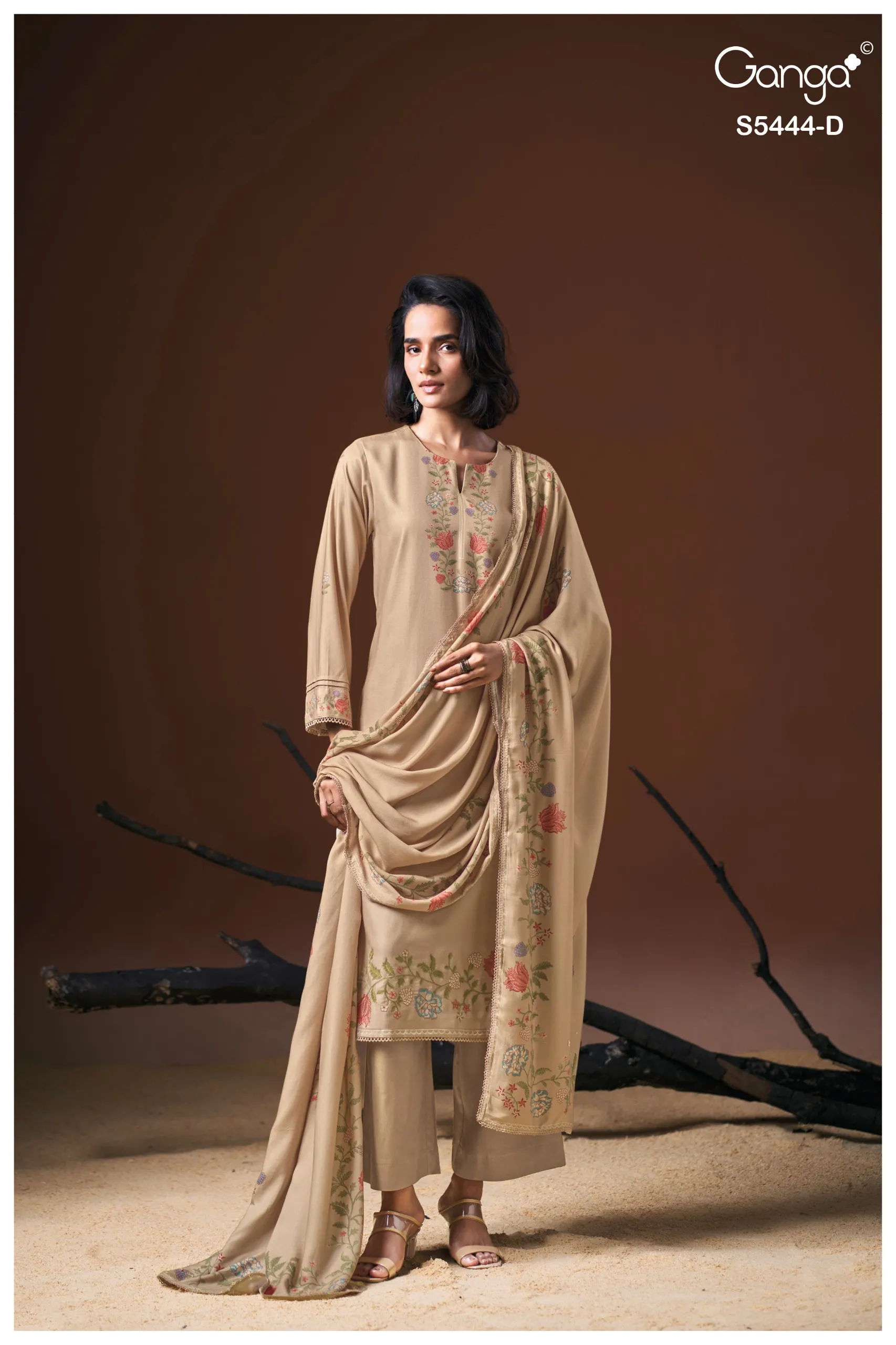 Ganga Bovie 5444 catalog www wholesale salwar kameez com