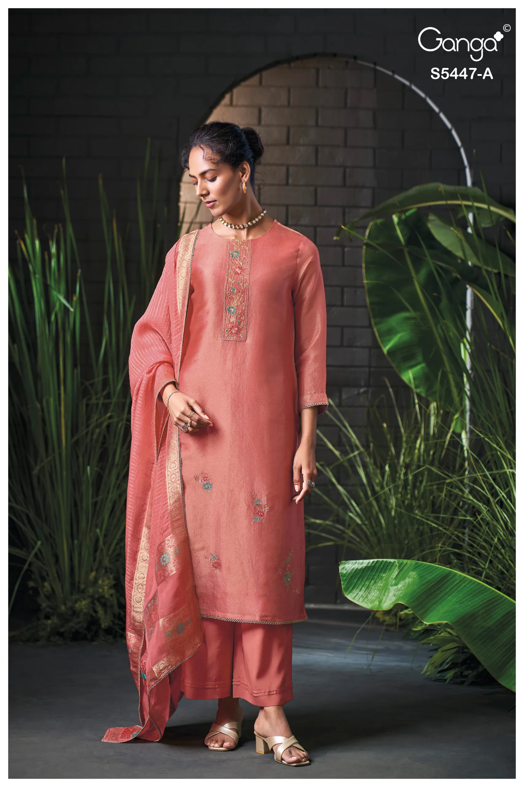 Ganga Briony 5447 catalog daily wear salwar kameez wholesale