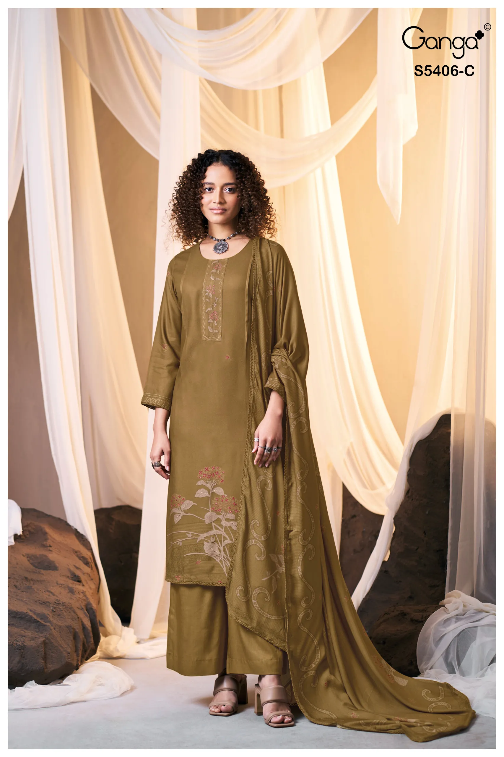 Ganga Eviesa 5406 catalog www wholesale salwar kameez with price