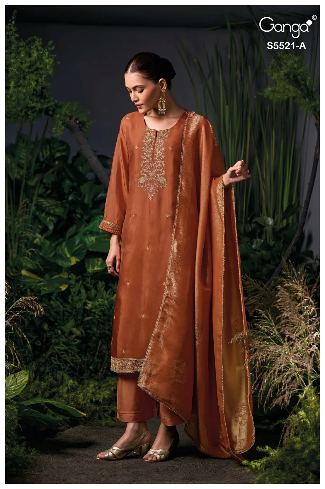 Ganga Freyna 5521 catalog wholesale dealers of salwar kameez in mumbai