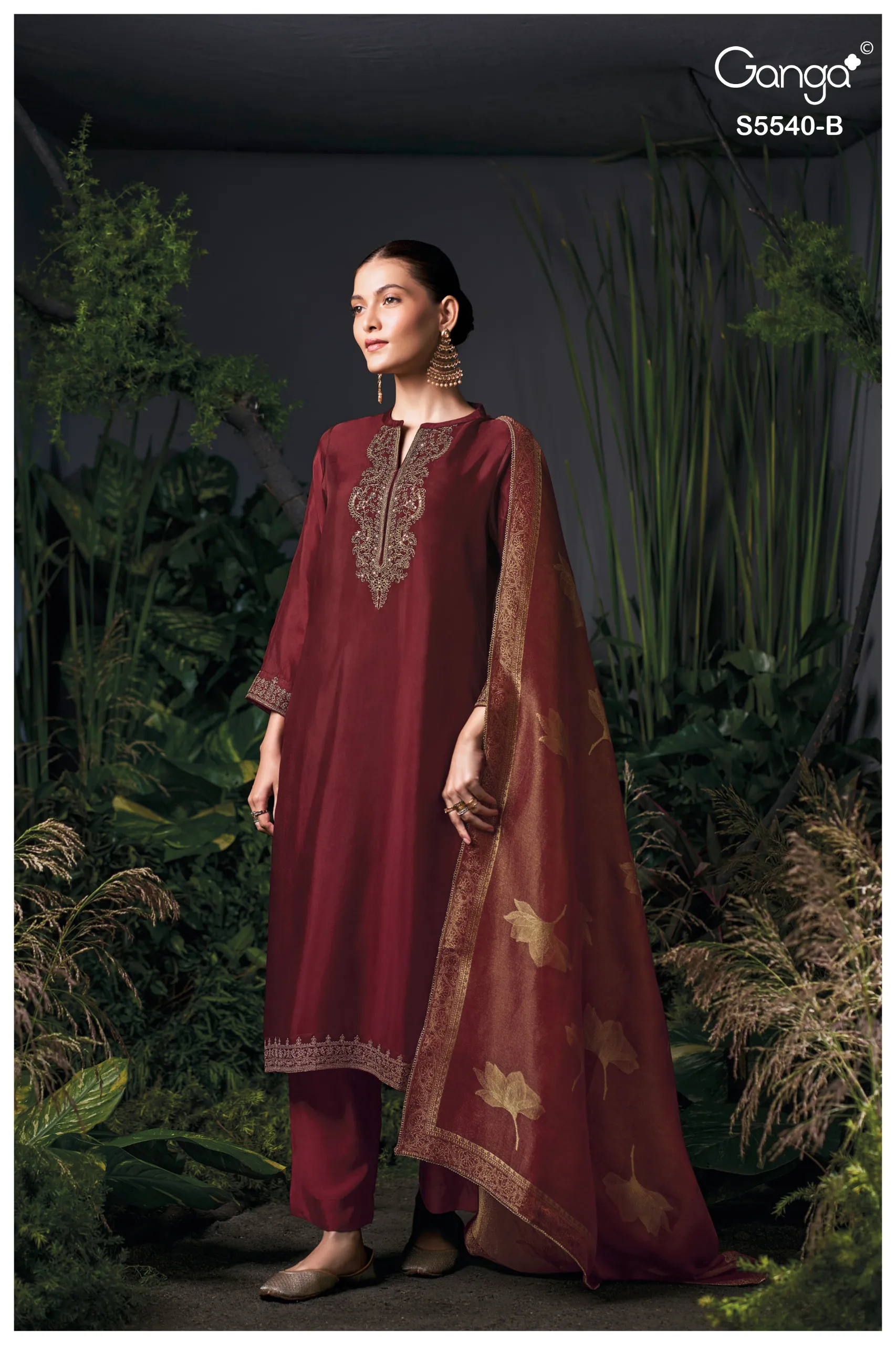 Ganga Giyata 5540 catalog salwar kameez wholesale