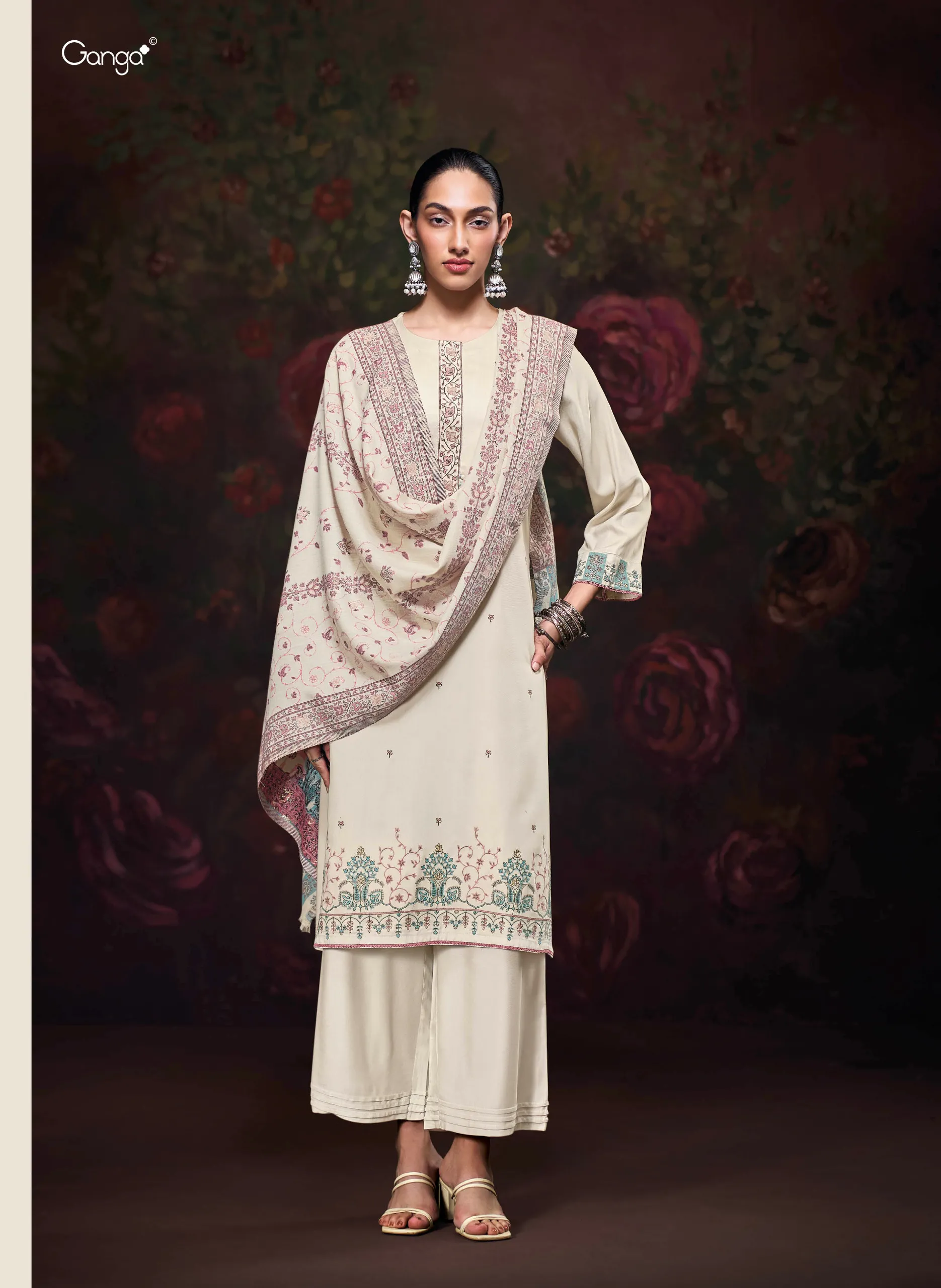 Ganga Iktara catalog salwar kameez wholesale in kolkata