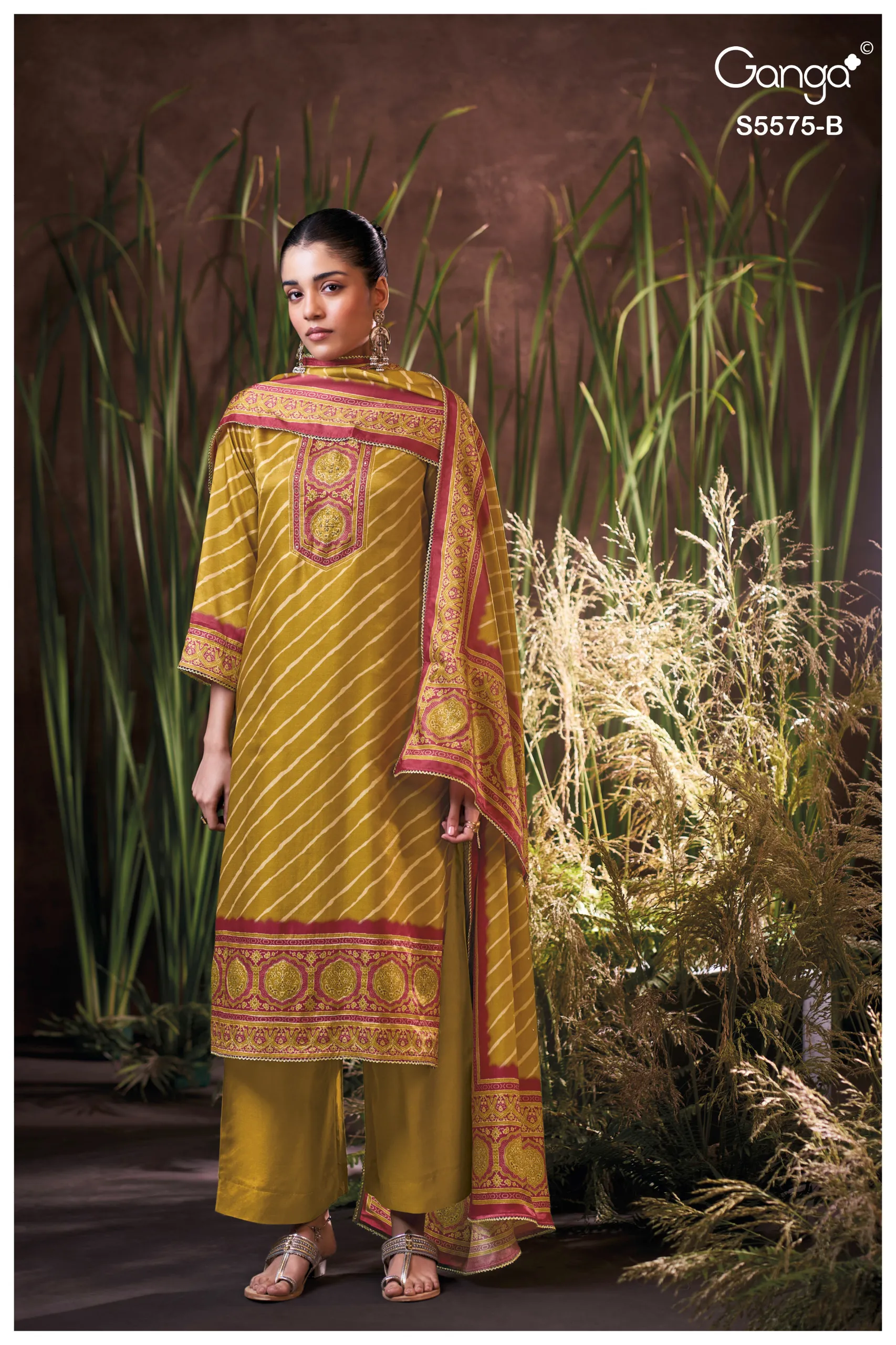 Ganga Navisa 5575 catalog daily wear salwar kameez wholesale