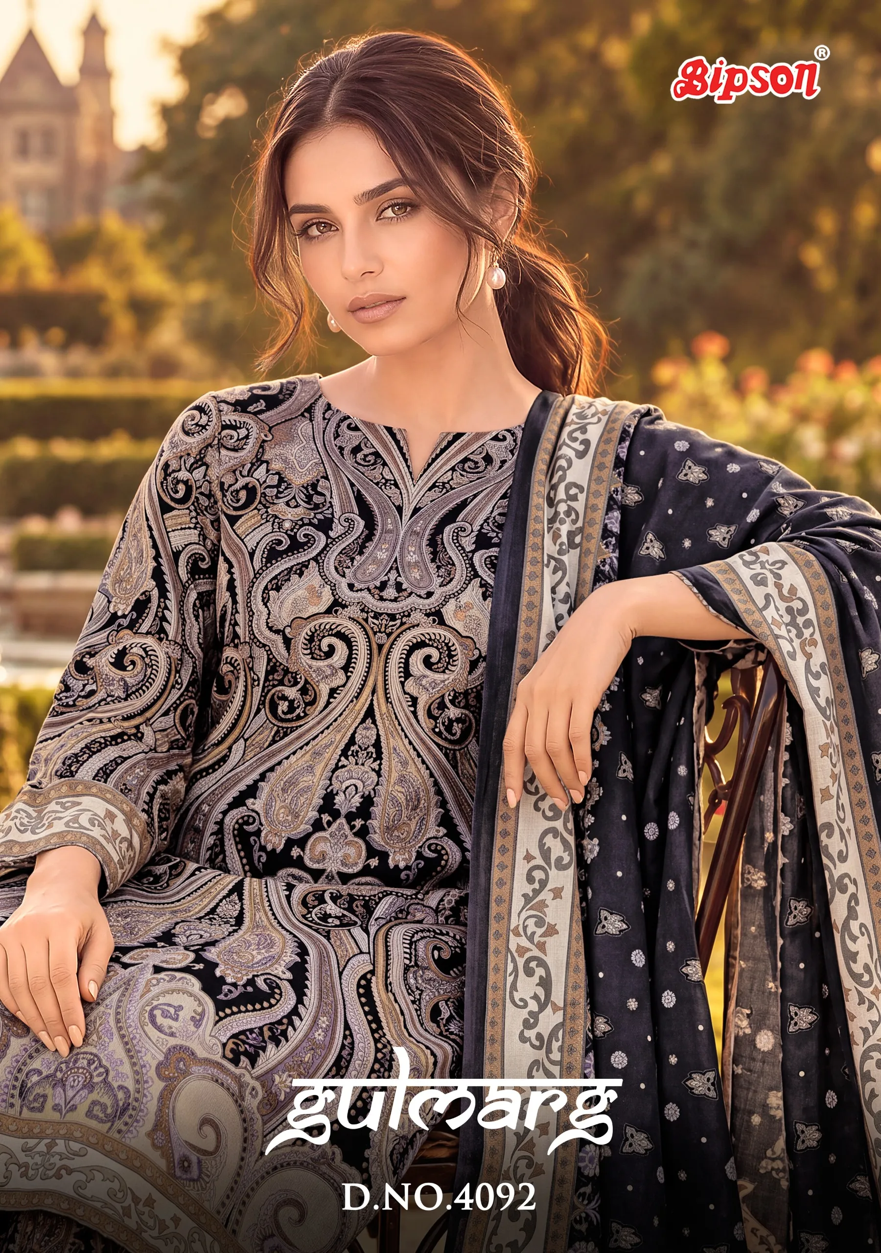 Gucchi Gulmarg 4092 catalog banarasi silk salwar kameez wholesalers
