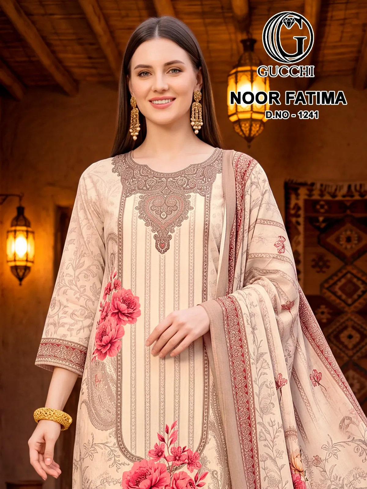 Gucchi Noor Fatima 1241 catalog wholesale salwar kameez online shopping india